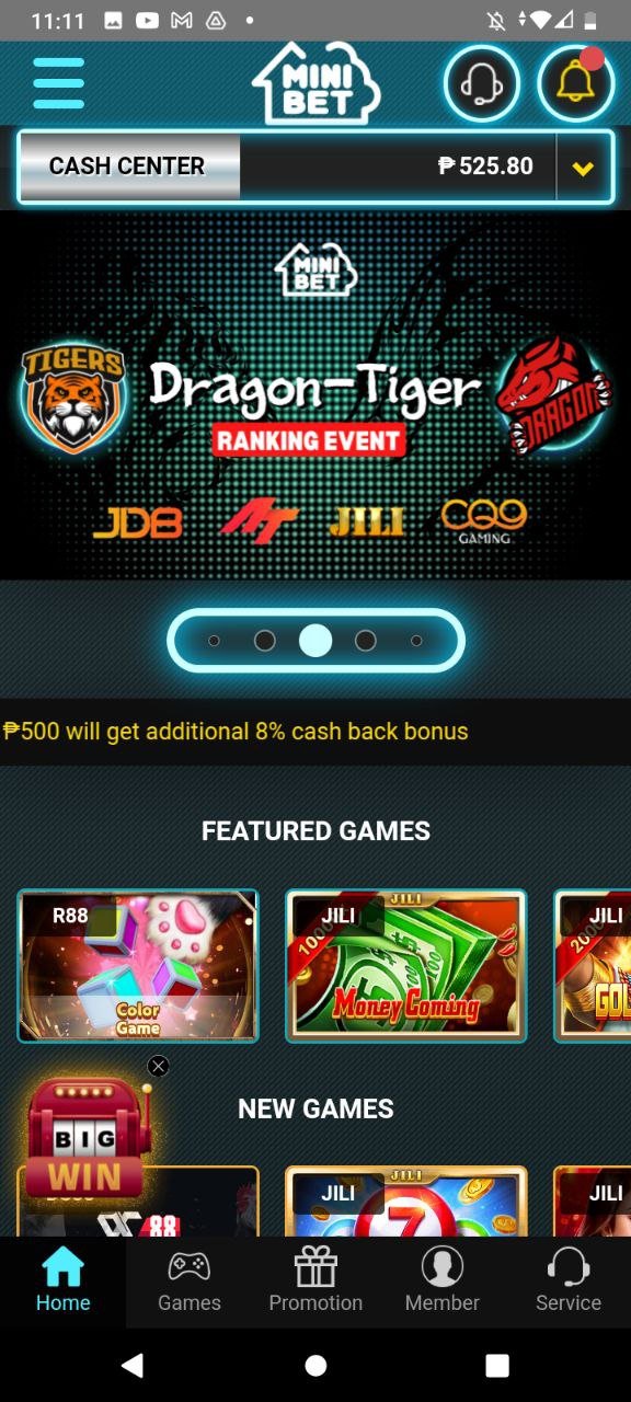 MINIBET CASH BACK APPLY Tutorial 10